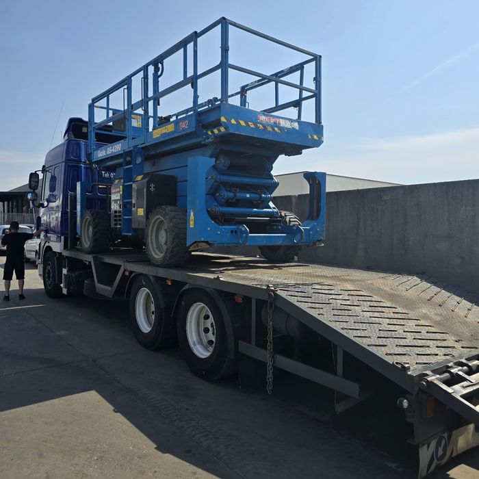 Transport Utilaje,  Trailer, Macara, Hiab,
