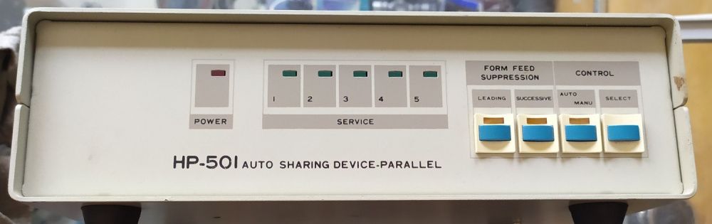 HP-501 avto sharing device-parallel