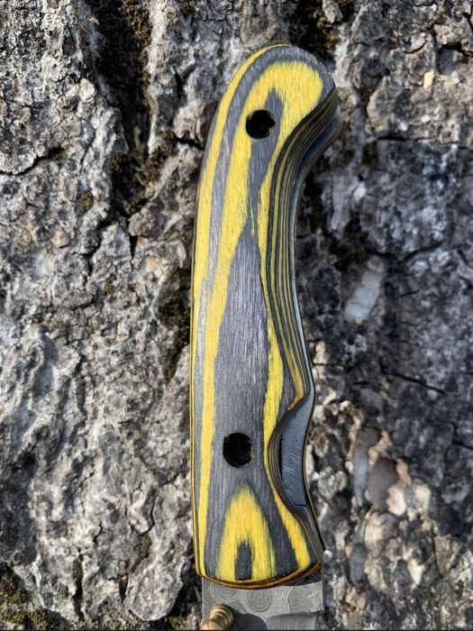 Сгъваемо ножче ръчна изработка