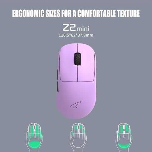 Нова лека Безжична геймърска мишка Z2 Mini 30K DPI 8K 400ч Батерия