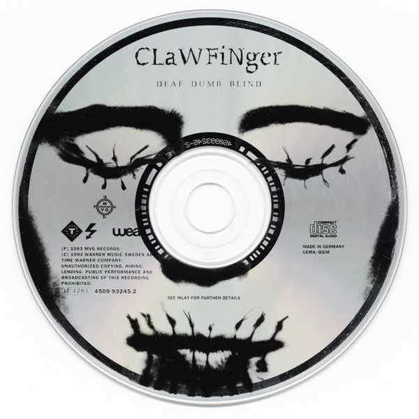 CD Clawfinger – Deaf Dumb Blind 1993