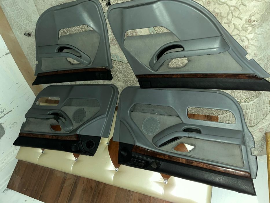 Е39 , обшивки , фары , магнитола