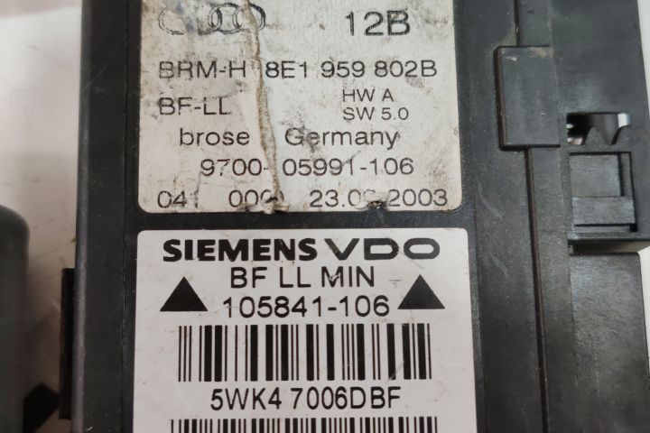Motoras macara geam dreapta fata + modul Bosch 0130821764/8E1959802B