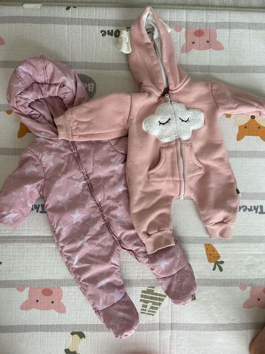 Комбинезон демисезон 62 ,футер 50