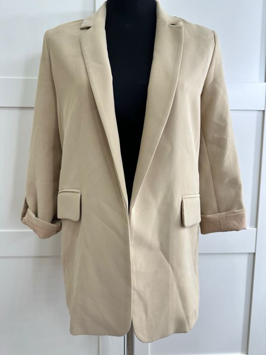 Sacou blazer Pull & Bear crem beige XS