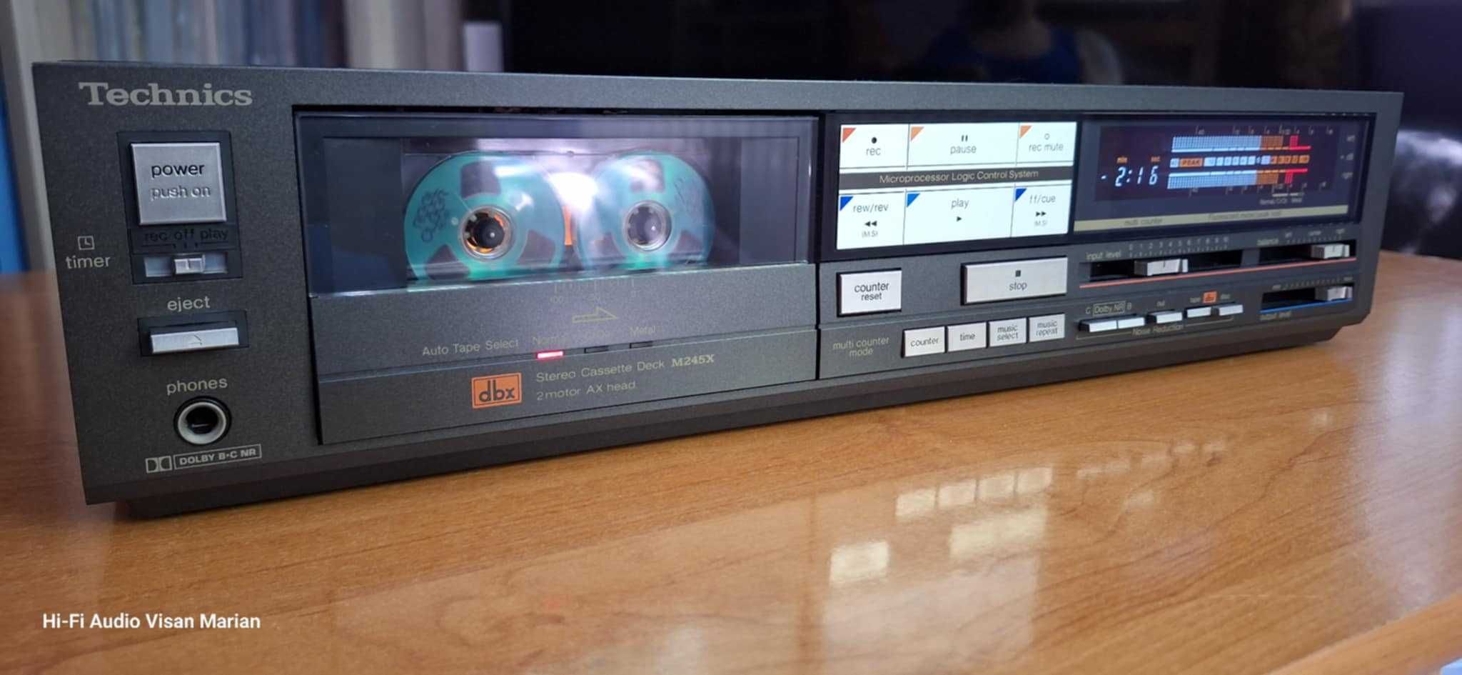 Deck Technics RS-M245X Dolby B,C,dbx