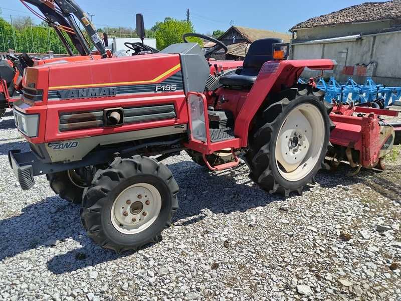 Японски трактор YANMAR F195 19 к.с. 4WD с фреза - ДЖЕЙ ТРЕЙДИНГ