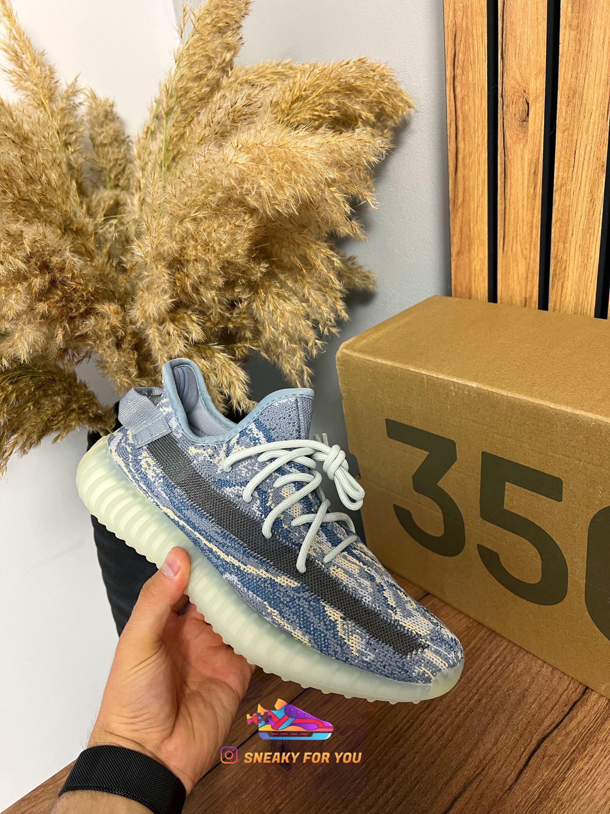 38-46 Adidas Yeezy Boost 350 V2 Mx BLue