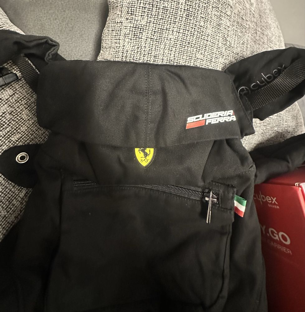 НОВА Ергономична раница CYBEX MY.GO Ferrari Black
