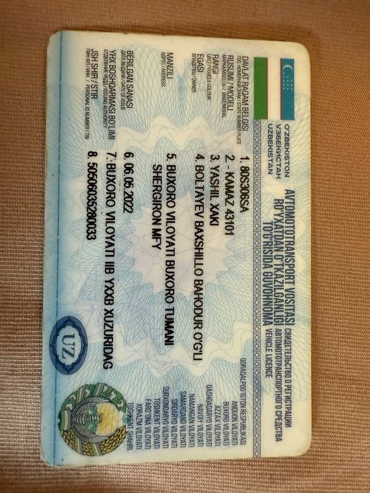 Texnik holati zo’r