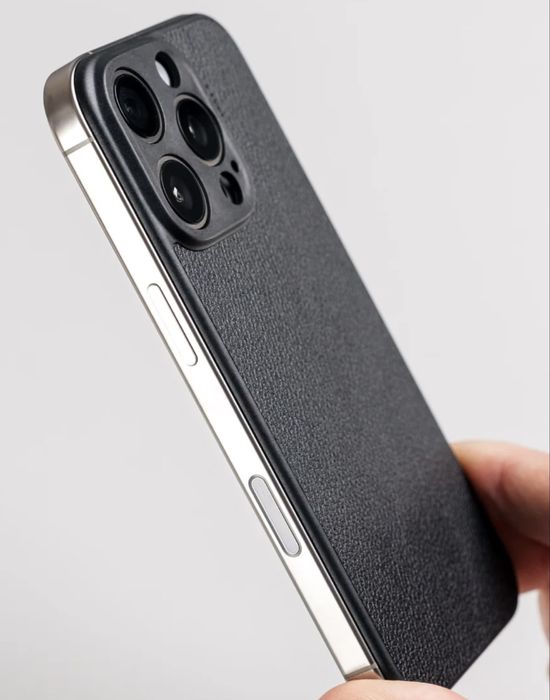 Husa NanoLeather iPhone 16Pro Max