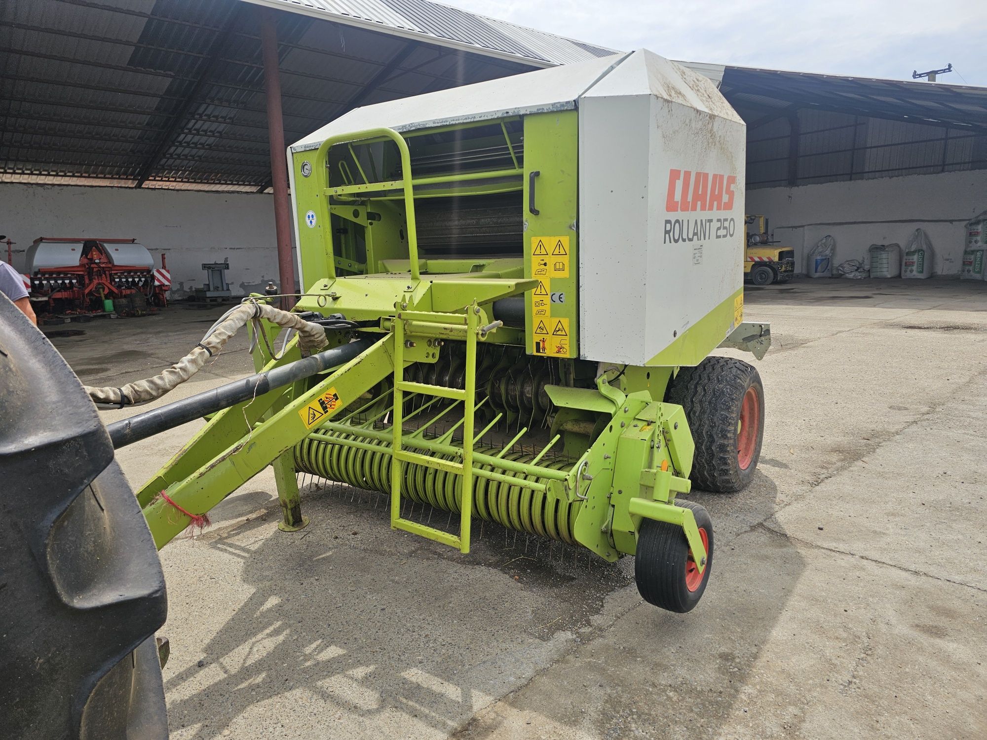 presa claas coasa grebla remorca met mig plug disc