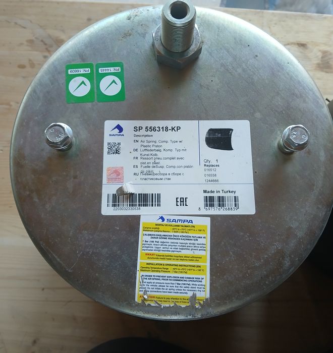 Perne de aer camion set complet fata/spate‼️‼️