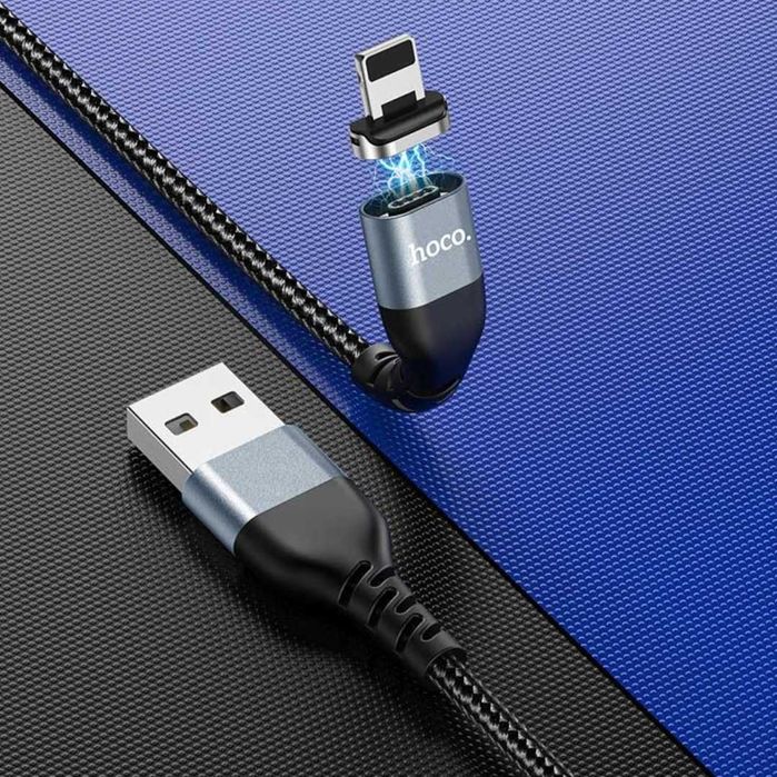 Cablu Hoco U96 Magnetic USB la Lighting incarcare / date iphone