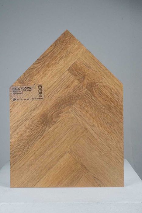 Английская елочка ламинат, бренд Саяфлор