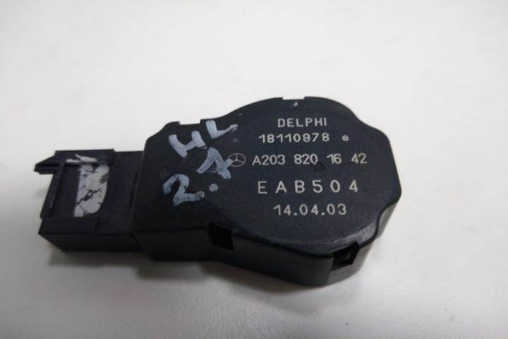 Motoras clapeta aeroterma Delphi 18110978 / A2038201642 Mercedes-Benz