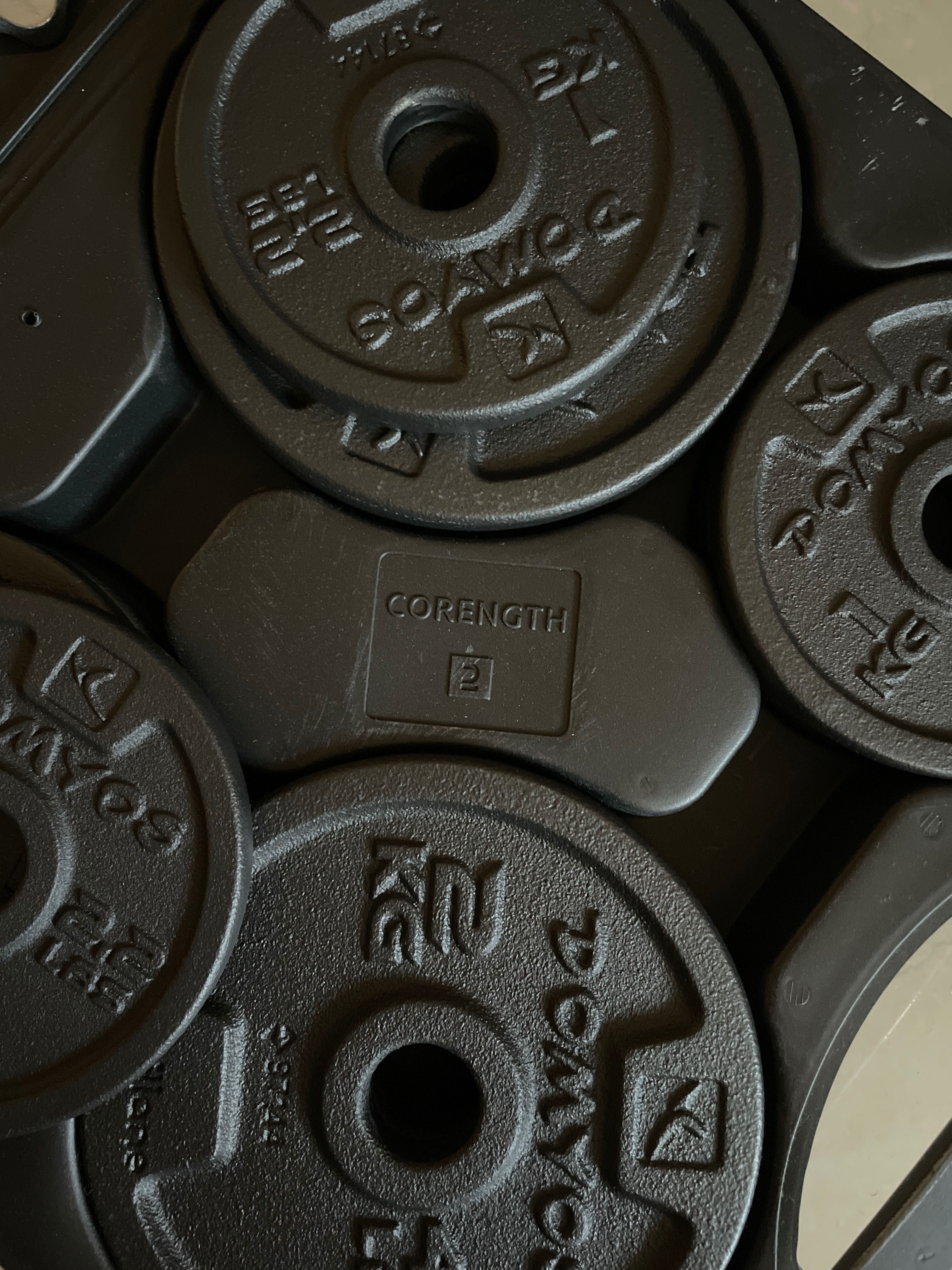 Set greutati decathlon 20kg
