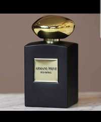 Parfum Armani Prive - Oud royal, Cuir noir, Rose Milano, Gardenia EDP