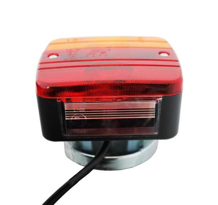 Стопове с Магнит и Кабели за Ремарке Колесар Платформа E-mark 12/24V