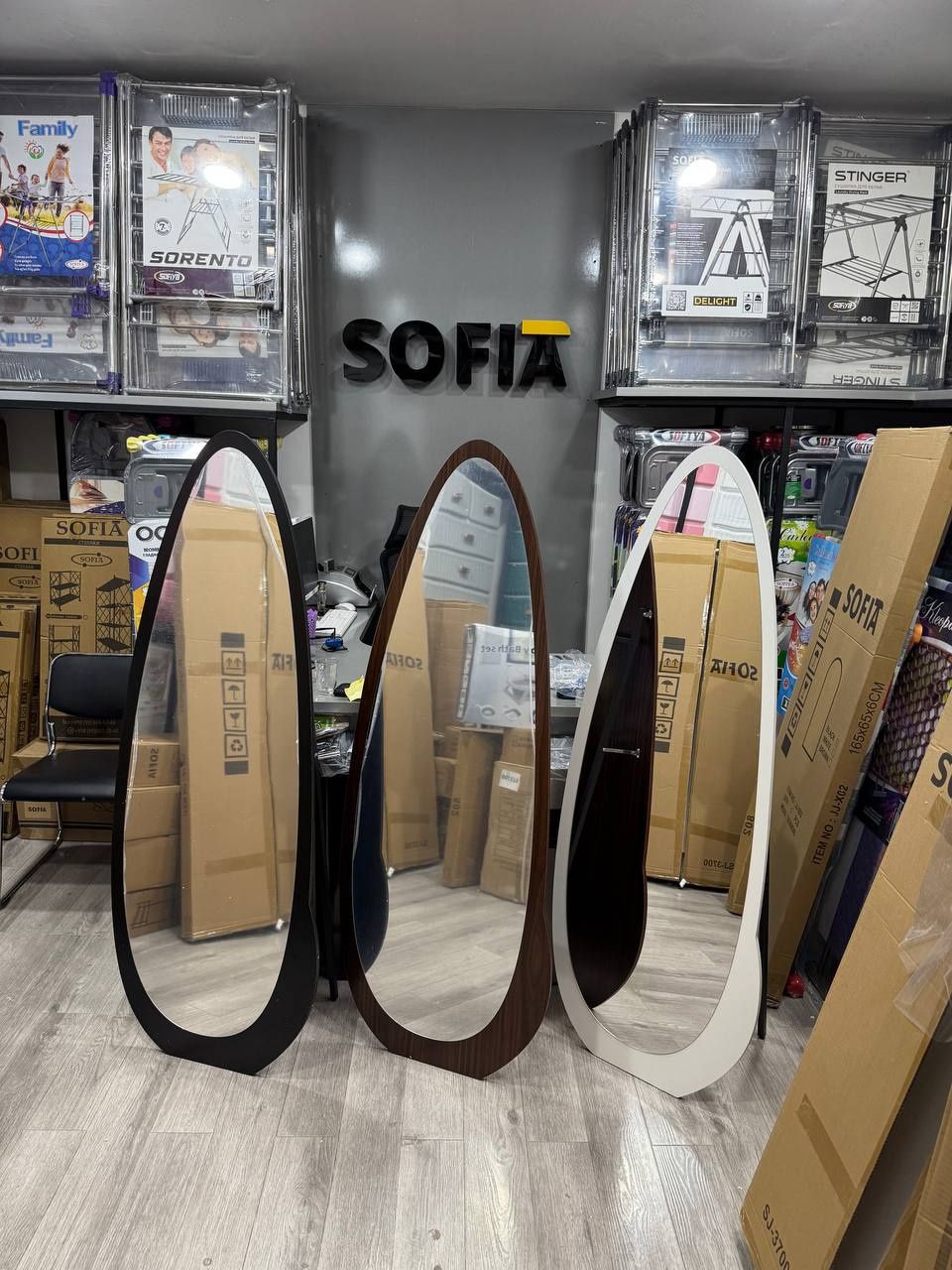 Напольное зеркало Sofia 160x60 – премиум дизайн