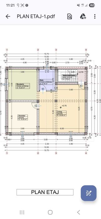 Apartamet studio Burdujeni