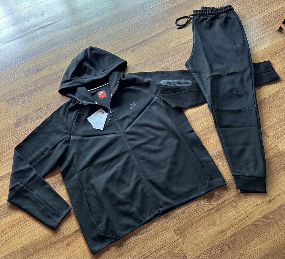 Мъжки,памучен,черен екип Nike ГОЛЕМИ РАЗМЕРИ