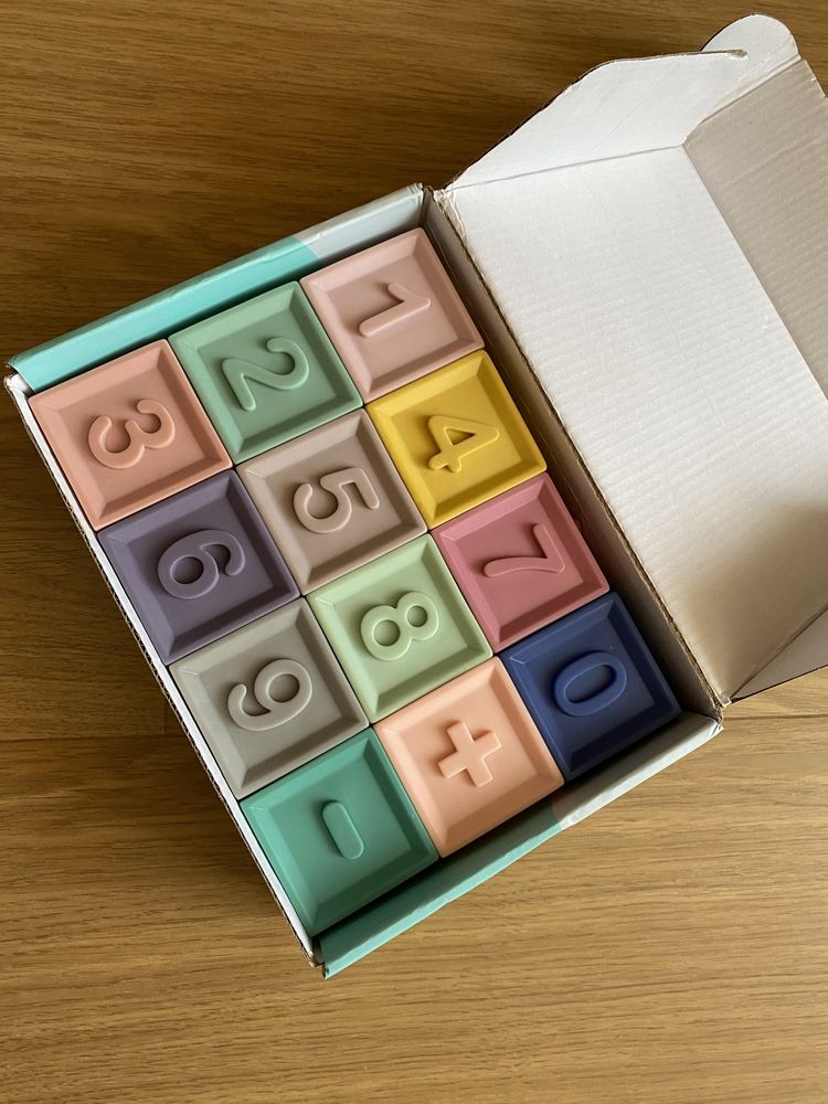 Сензорни Кубчета за игра Soft building blocks