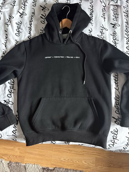 Hanorac Off white Negru