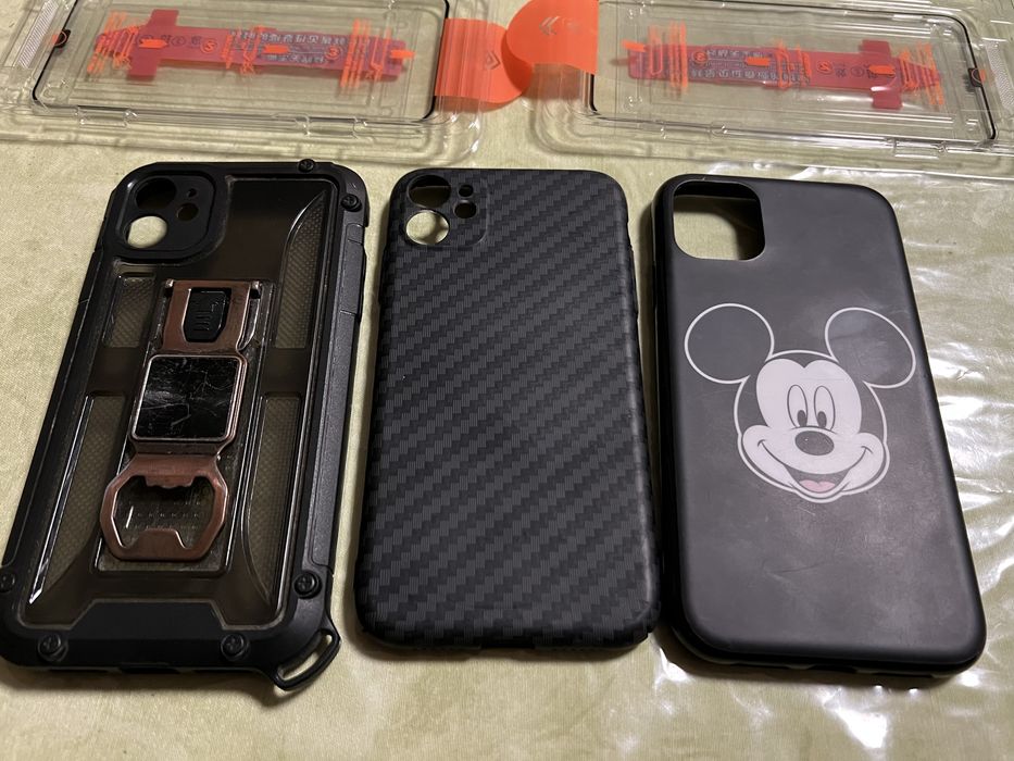 Кейс и протектор iphone 11