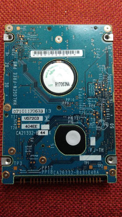 Hard disk Fujitsu 100 Gb Ide Laptop