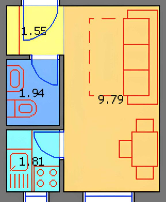 Garsoniera Nemobilata 15mp, Utilata, zona linistita Brancoveanu