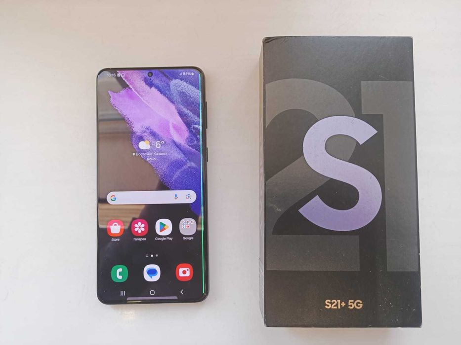Samsung Galaxy S21 Plus. Память 256 Gb.