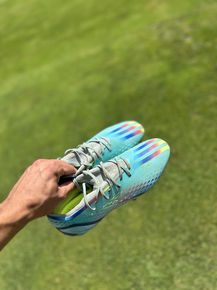 Футболни бутонки 42,5 Adidas X Speedportal.1 Aqua Blue