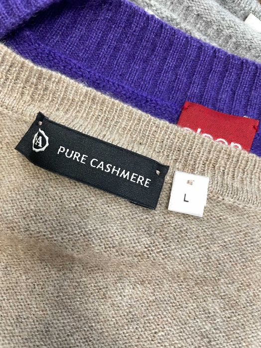 C&A размер L дамска кашмирена жилетка 100% КАШМИР бежова