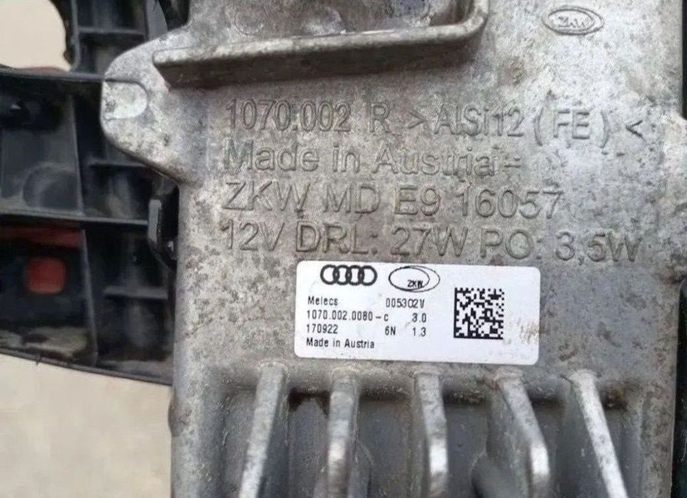 Lumini de zi Daylight Audi Q7 2015/2016/2017/2018/2019/2020/2021/2022/