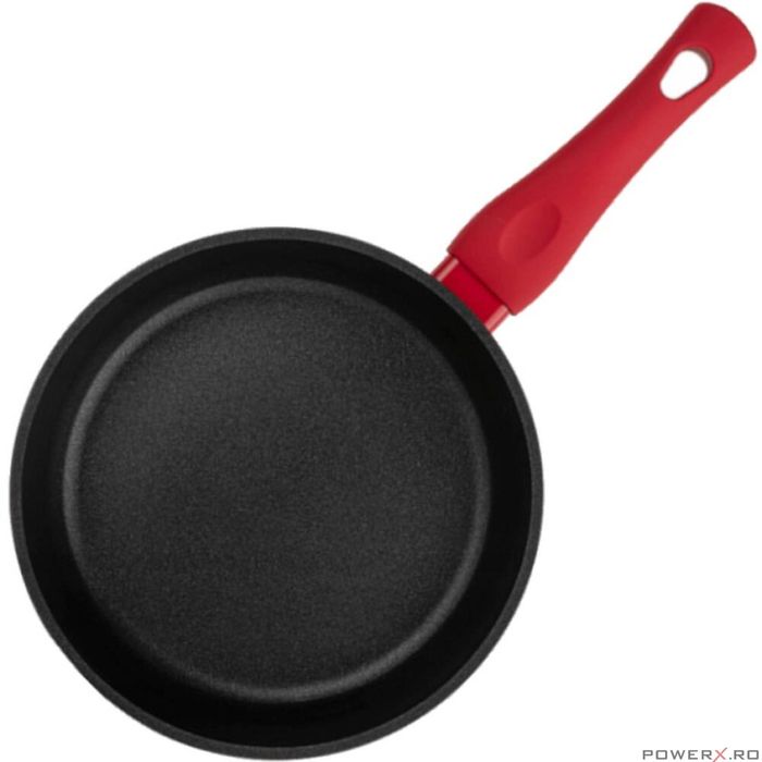 Tigaie din aluminiu cu 2 straturi antiaderente, 20 cm, neagra, Mars