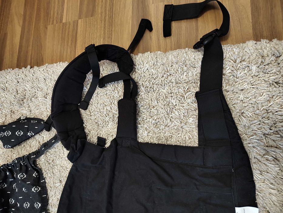 Marsupiu ajustabil ergonomic Boba X Yonder Complet, Bleumarin, 0+ ani