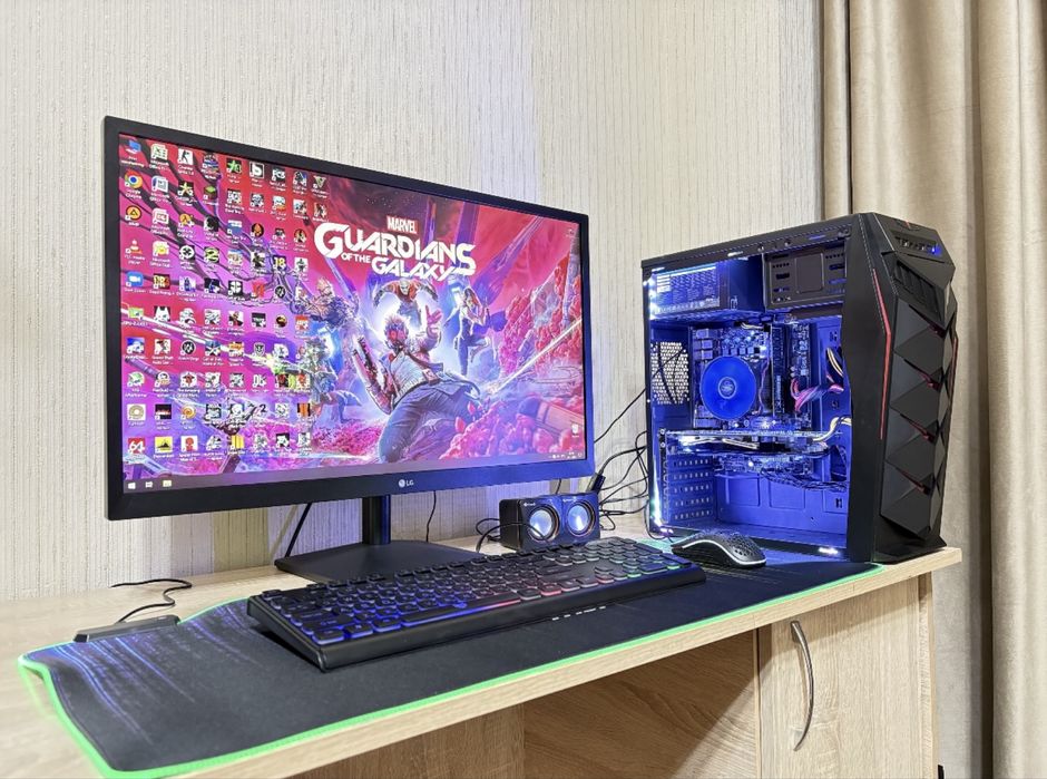 Игровой компьютер Core i5/8GB/SSD/HDD/GTS 450 + 27 дюймовый монитор