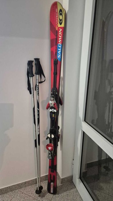 Ски Salomon 165 с автомати и щеки