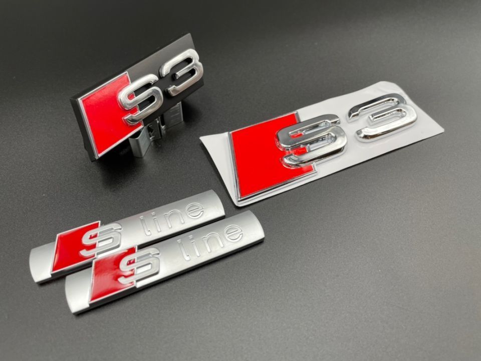 Set embleme Premium Audi S3