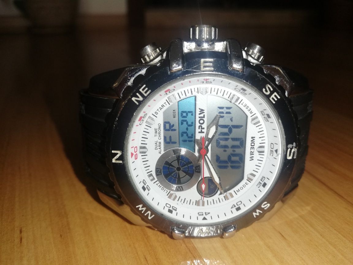 Мъжки спортен аналогов часовник I-POLW / HPOLW SPORT FS-615