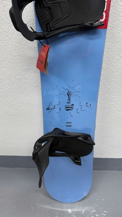 placa noua snowboard nitro phase x cinelli L159cm