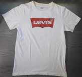Tricou original Levi’s alb băieți 14 ani / 164 cm