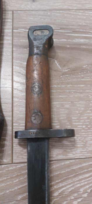 Baionetă Rară Olanda M1895 produsa de "Hembrug"