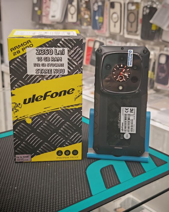 Ulefone Armor 28 Pro, 16/512 GB, Nou, 2 ani garanție
