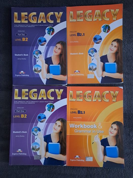 Учебник LEGACY B2 + Учебник по история за профил