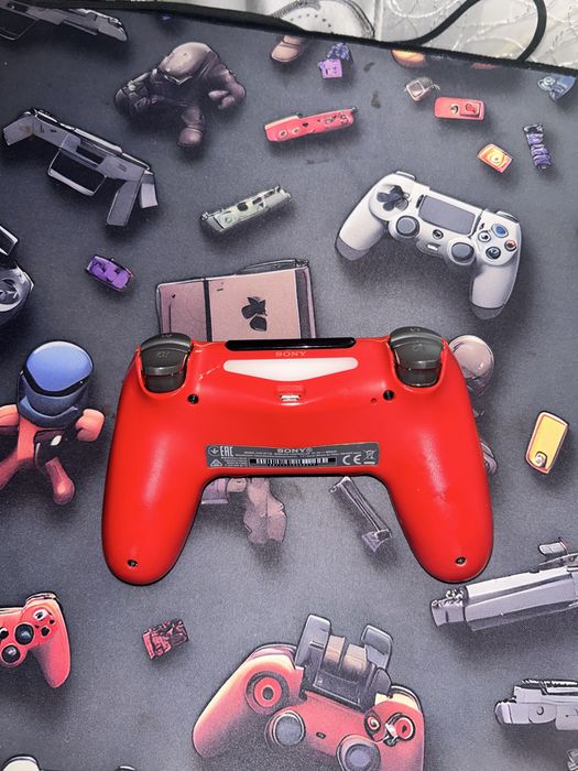 Controller ps4 red