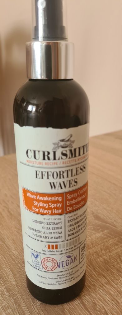 Curlsmith спрей за къдрици Vegan 237ml.