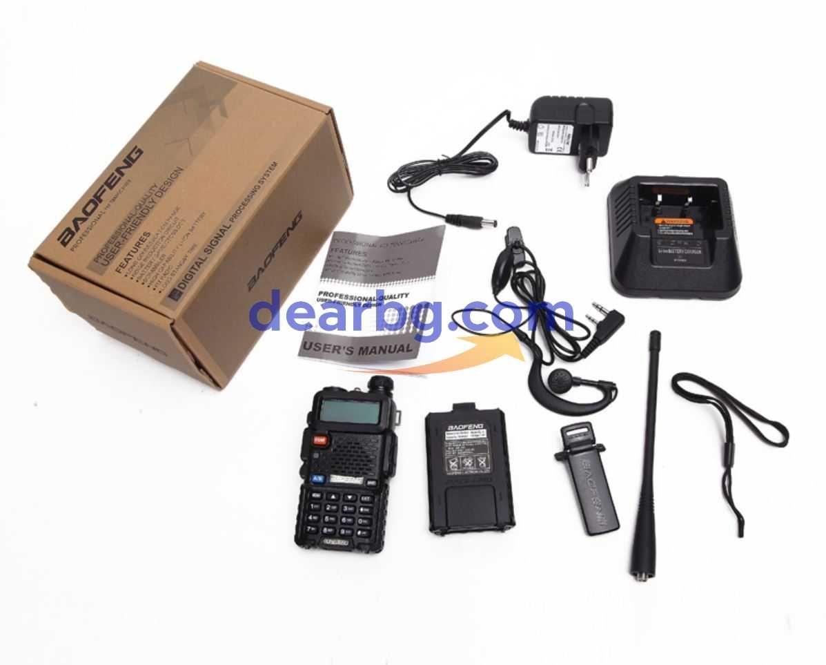 Двубандова радиостанция UV-5R Baofeng