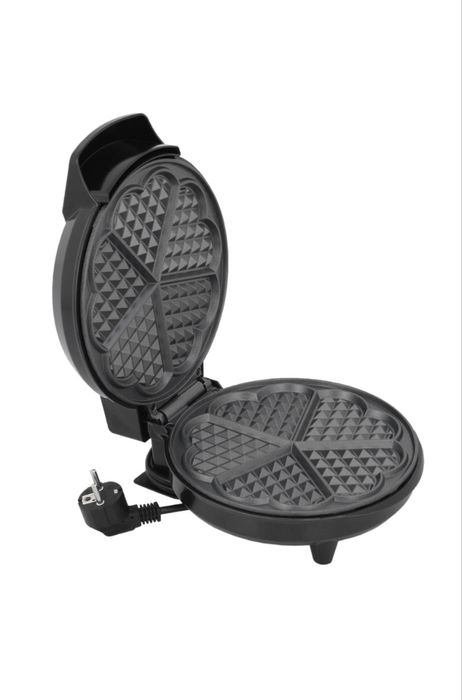 Гофретник Star-Light WMH-700W, 700W, Регулируем термостат, Черен/Inox